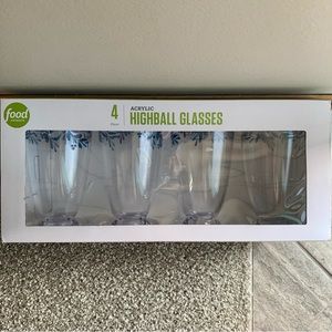 Brand New Acrylic, Highball Glasses